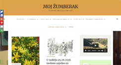 Desktop Screenshot of mojzumberak.com