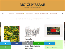Tablet Screenshot of mojzumberak.com